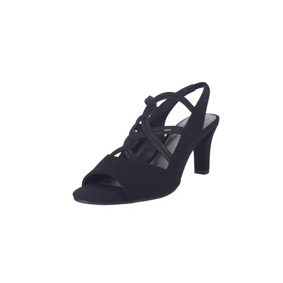 Impo Womens Velia Memory Foam Stretch Slingback Pump Sandals Black Size 8.5M NIB - Picture 2 of 8